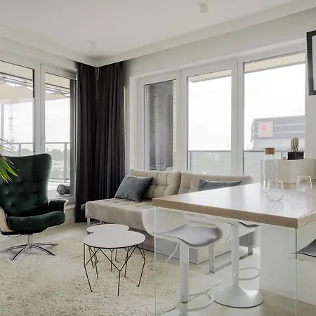Rentplanet - Apartament Nyska Z Tarasem Widokowym Breslavia